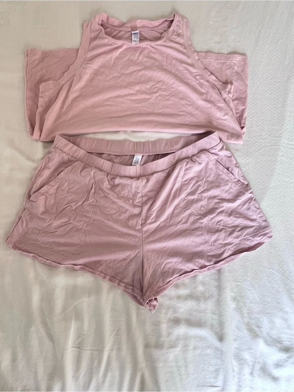 stars above Light Pink Sleeveless Tank Top - Picture 3 of 5